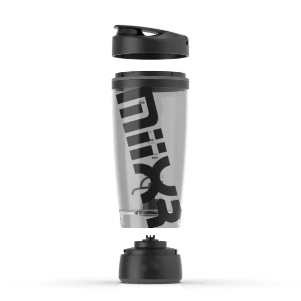 Promixx MiiXR Electric Shaker Bottle - Black/Gray - 20oz