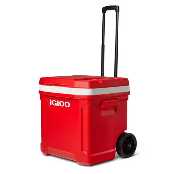 Igloo Latitude 60qt Roller Portable Cooler - Red