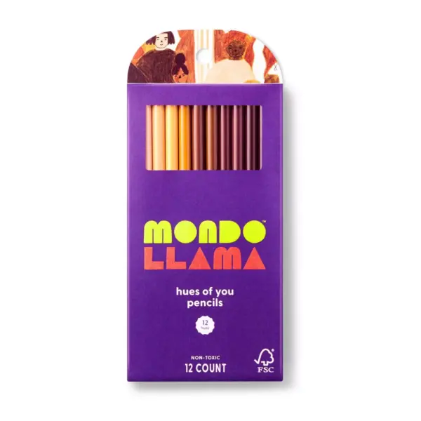 12ct Hues of You Colored Pencils - Mondo Llama™