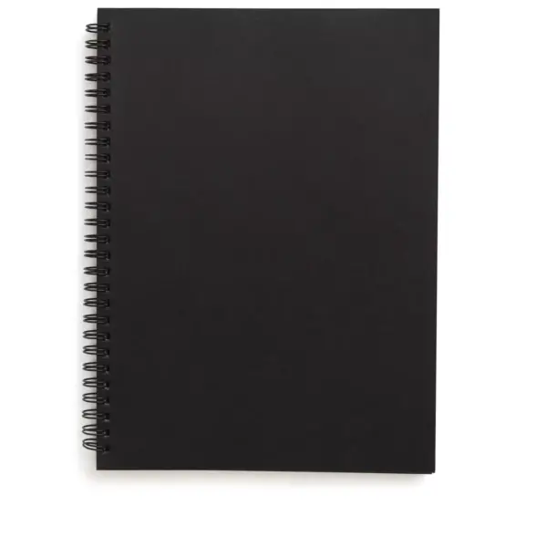 TRU RED Medium Soft Cover Meeting Notebook, Blk TR54988