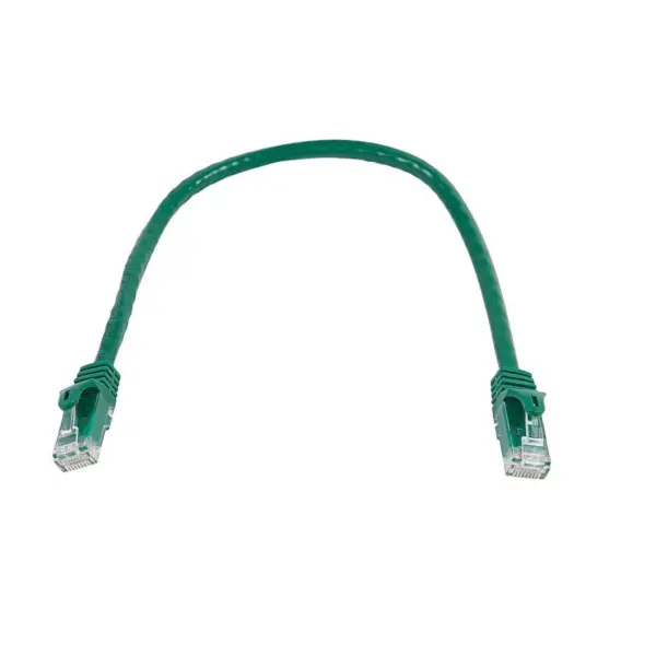 Monoprice Cat5E Ethernet Patch Cable - 1 Feet - Green | Network Internet Cord - Snagless RJ45, Stranded, 350Mhz, Utp, Pure Bare Copper Wire, 24Awg -