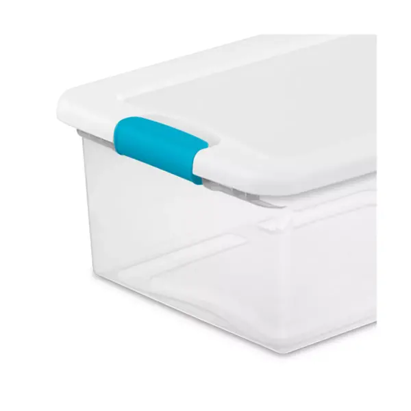 Sterilite 15Qt Latching Storage Box 12-Pack & 106Qt Latching Storage Box 4-Pack