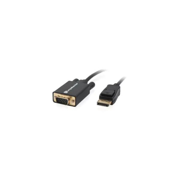 Comprehensive Displayport to VGA Converter Cable - 6ft - 6 ft DisplayPort/VGA A/V Cable for Computer, Monitor, Audio/Video Device, HDTV, PC