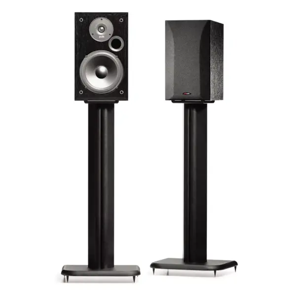 Sanus BF24 24" Basic Foundations Speaker Stands - Pair (Black)