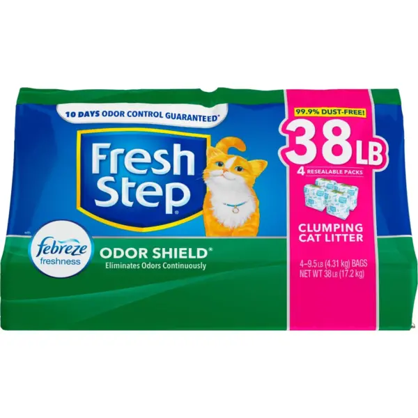 Fresh Step Scented Odor Shield Cat Litter - 38lb