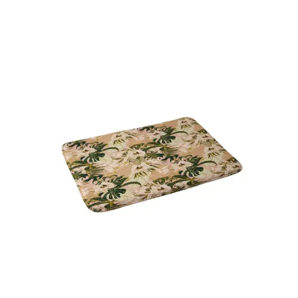 Marta Barragan Camarasa Flowering Bloom Bath Mat Pink - Deny Designs