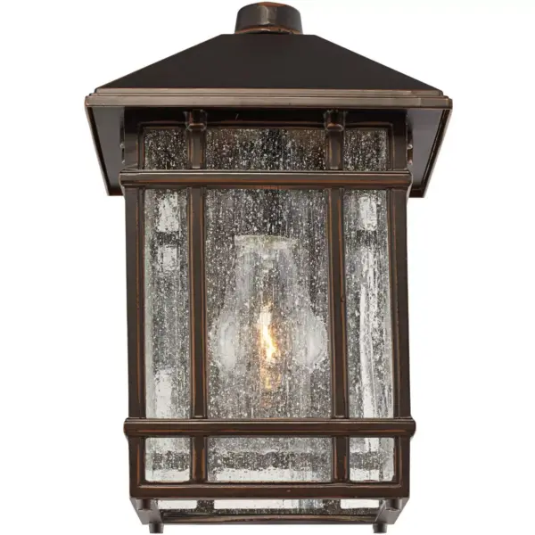 Kathy Ireland Jardin du Jour 11" High Bronze Outdoor Wall Light