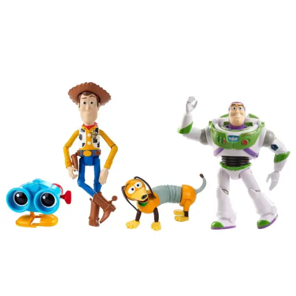 Disney Pixar Toy Story Andy's Toy Chest Retro Figure 4pk