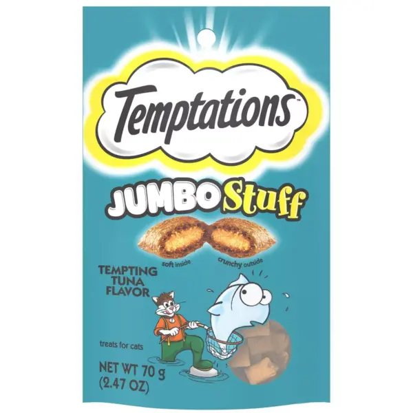 Temptations Jumbo Stuff Tuna Cat Treats 2.5oz