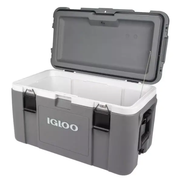 Igloo Mission Hard Sided 50qt Portable Cooler - Space Gray