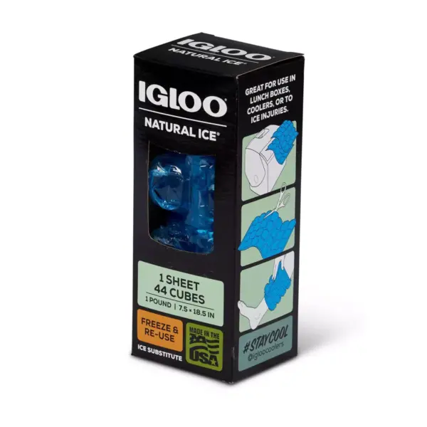 Igloo Natural Refreezable Ice Cubes - 1lb