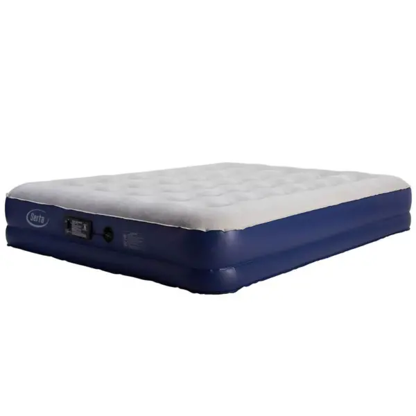 Serta 12" Queen Air Mattress with Insta 3 Pump