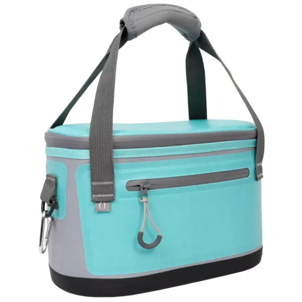 Penguin Coolers 6 Can Premium Lunch Tote - Teal