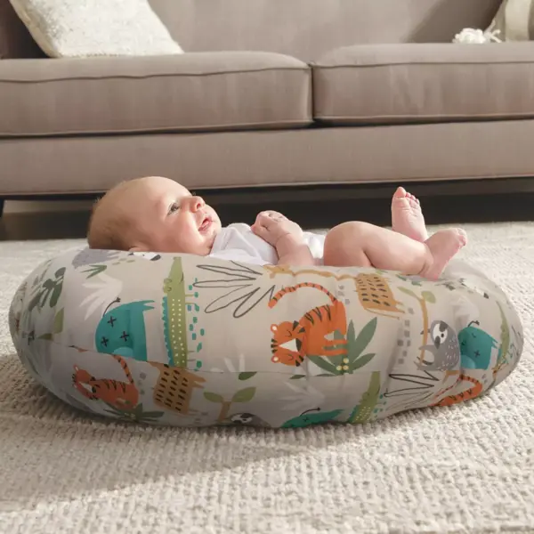 Boppy Original Newborn Lounger - Woodtone Jungle