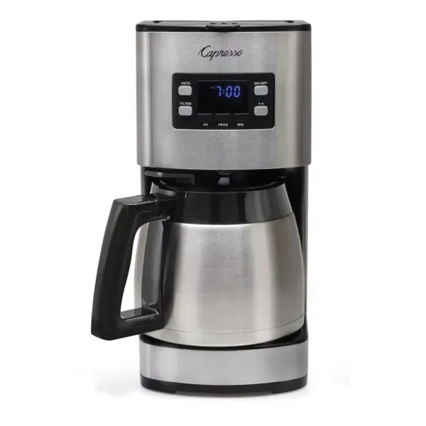 Capresso 10-Cup Coffee Maker with Thermal Carafe ST300 – Stainless Steel 435.05