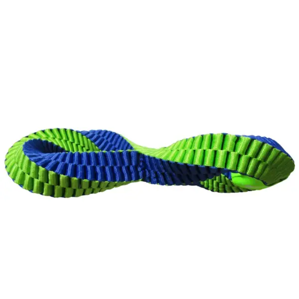 NERF Nylon Braided Twisted Infinity Tug Dog Toy