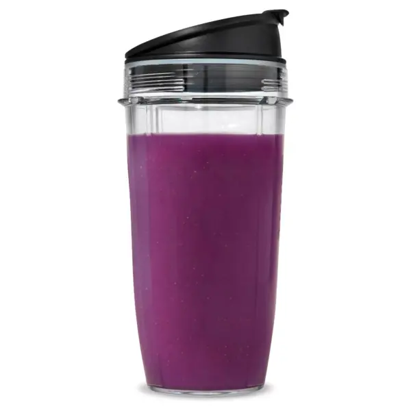 Two 24 oz. Tritan Nutri Ninja Cups with two Sip & Seal Lids