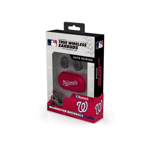 MLB Washington Nationals True Wireless Earbuds