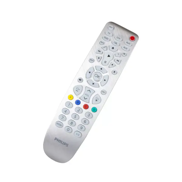 Philips 6 Device Elite Backlit Remote Control - Brushed Silver