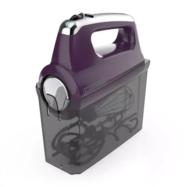 BLACK+DECKER Helix Hand Mixer - Purple MX600P