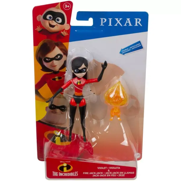 Disney Pixar The Incredibles Figure - Violet and Fire Jack