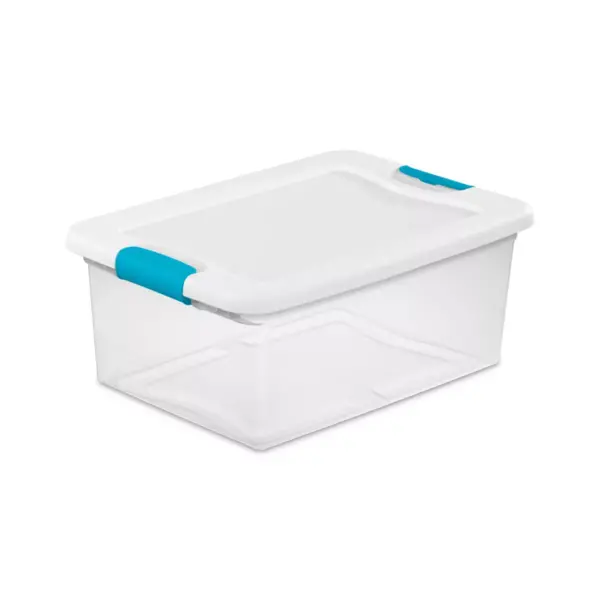 Sterilite 15Qt Latching Storage Box 12-Pack & 106Qt Latching Storage Box 4-Pack