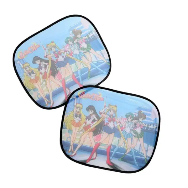 Just Funky Sailor Moon Side Window Auto Sunshades