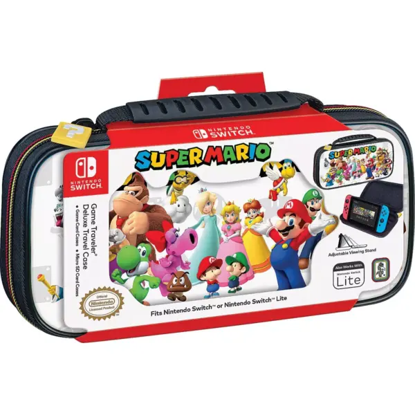 Nintendo Switch Game Traveler Deluxe Travel Case - Super Mario