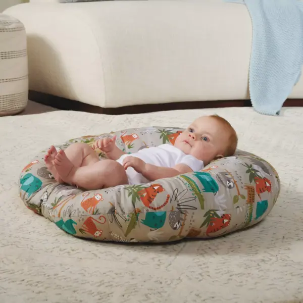 Boppy Original Newborn Lounger - Woodtone Jungle