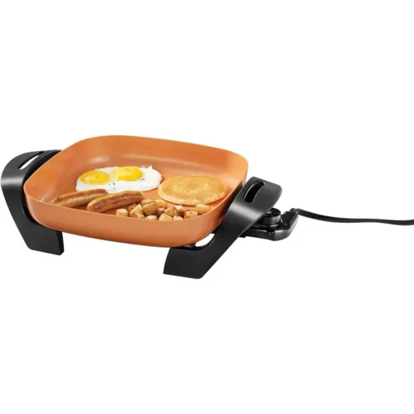 Starfrit Eco Copper Electric Skillet - Black