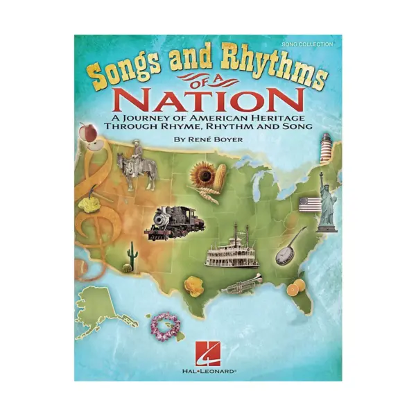 Hal Leonard Songs and Rhythms of a Nation - A Journey of American Heritage Through Rhyme, Rhythm and Song (Orff)