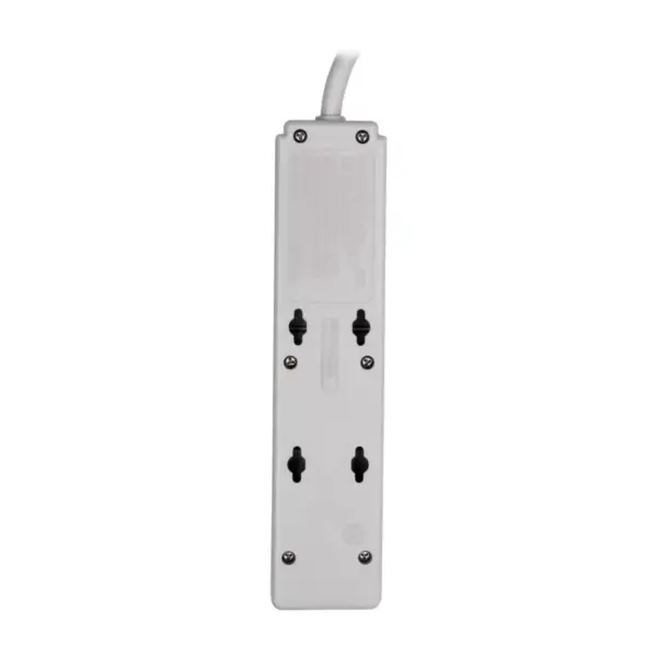 Tripp Lite Surge Protector Power Strip 120V 4 Outlet 4' Cord 450 Joule - Receptacles: 4 x NEMA 5-15R - 450J