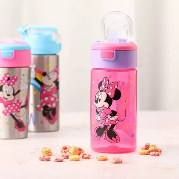 Minnie Mouse 18oz Plastic Flex Sip Water Bottle - Zak Designs