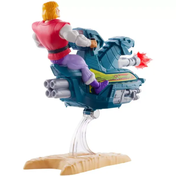 Masters of the Universe Sky Sled & Prince Adam