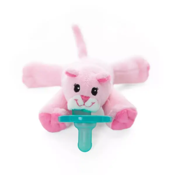 WubbaNub Pink Kitty Pacifiers