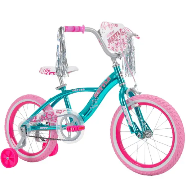 Huffy N'Style 16" Kids' Bike - Teal