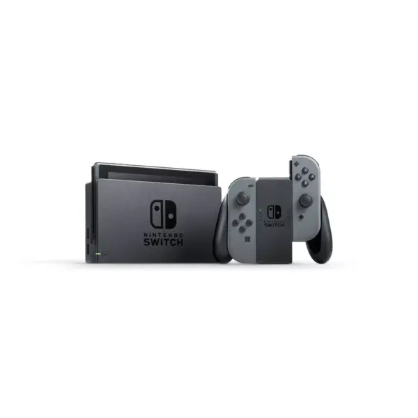 Nintendo Switch with Gray Joy-Con