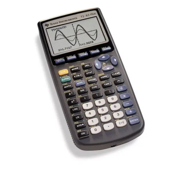 Texas Instruments 83 Plus Black Calculator