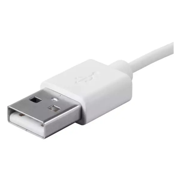 Monoprice Lightning to USB Charge & Sync Cable - 3 Feet - White | Apple MFi Certified for iPhone X, 8, 8 Plus, 7, 7 Plus, 6, 6 Plus, 5S , iPad Pro