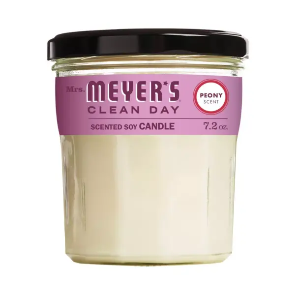 Mrs. Meyer's Peony Large Jar Candle - 7.2oz