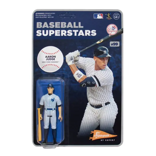 MLB NEW YORK YANKEES 3.75" Modern ReAction Wave 1 Action Figure - Aaron Judge