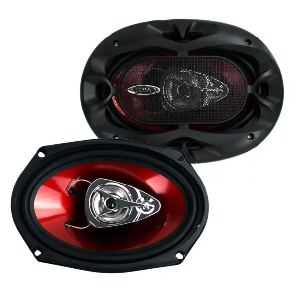 Boss 6x9 Inch 3 Way 400 Watt Car Audio Chaos Extreme Series Speakers and 3.5 Inch Coaxial Speakers