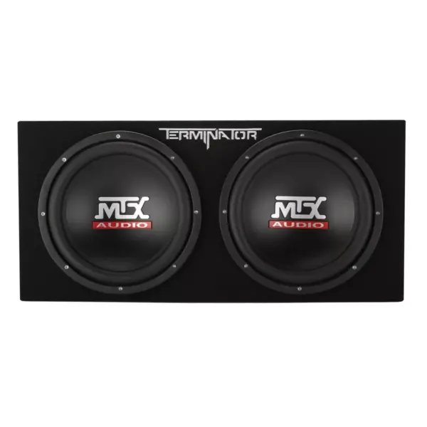 MTX TNP212DV 12-Inch 2000-Watt Dual Loaded Subwoofer Enclosure with Amplifier