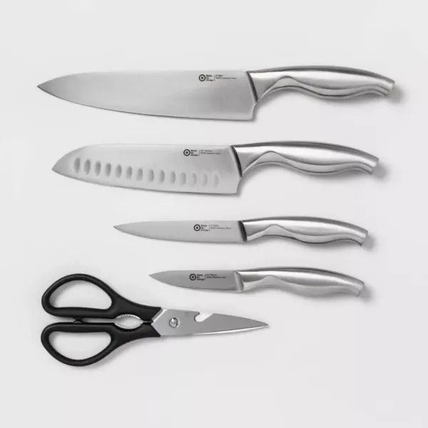 6pc Cutlery Set with Stainless Steel Handles - Made By Design™