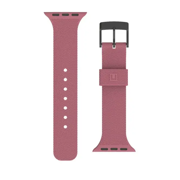 (U) by UAG Apple Watch 42/44mm (Series 6/5/4 & Watch SE) DOT Silicone Band - Dusty Rose