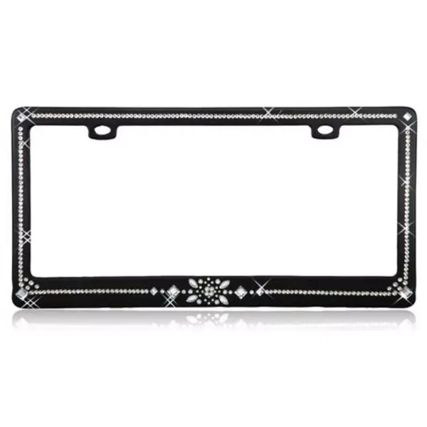 MYBAT Princess Diamond License Plate Frame