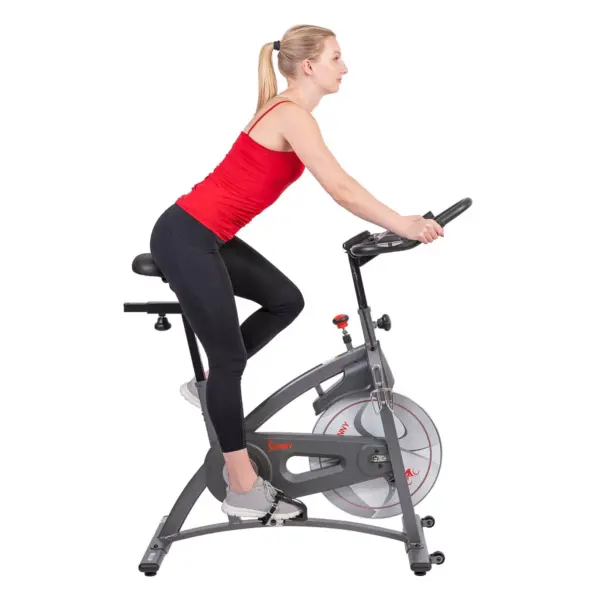 Sunny Health & Fitness Endurance Belt Drive Magnetic Indoor Cycling Exercise Bike