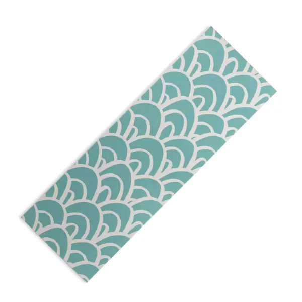 AvenieHand Drawn Wave (6mm) 24" x 70" Yoga Mat - Society6