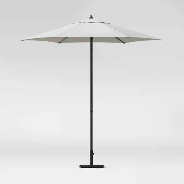 7.5' Round Patio Umbrella Gray - Room Essentials™