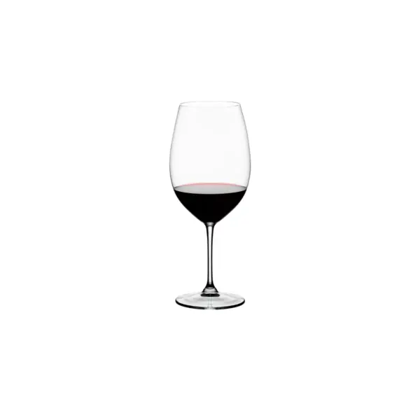 Riedel Vinum Bordeaux Grand Cru Crystal Dishwasher Safe Stemmed Red Wine Glass, 33.86 Ounce (2 pack)